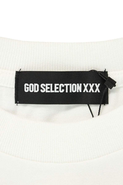 GOD SELECTION XXX Photo Print Cotton T-Shirt White Size S