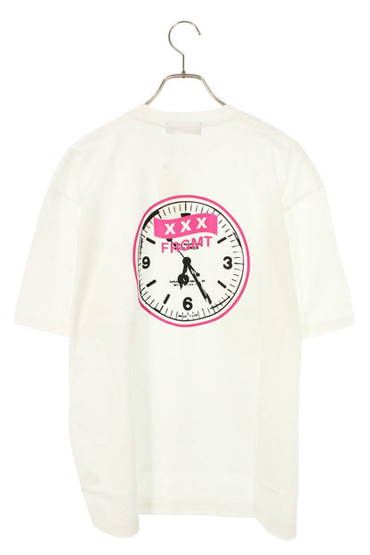 GOD SELECTION XXX Back Logo Print T-Shirt White Size XL