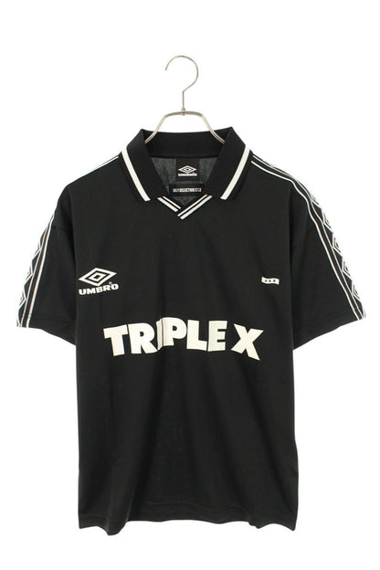 GOD SELECTION XXX Logo Print Tee Black Poly Size S