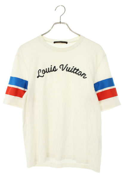 Louis Vuitton 16SS Logo Taping T-Shirt White Size S