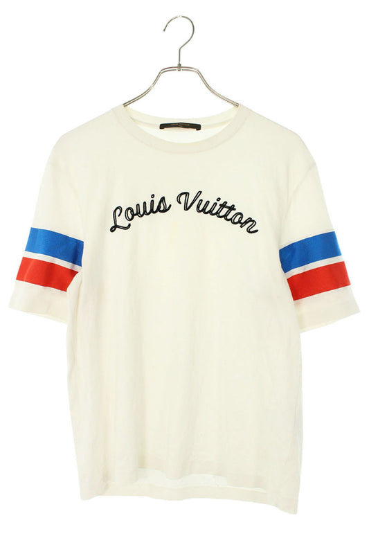 Louis Vuitton 16SS Logo Taping T-Shirt White Size S