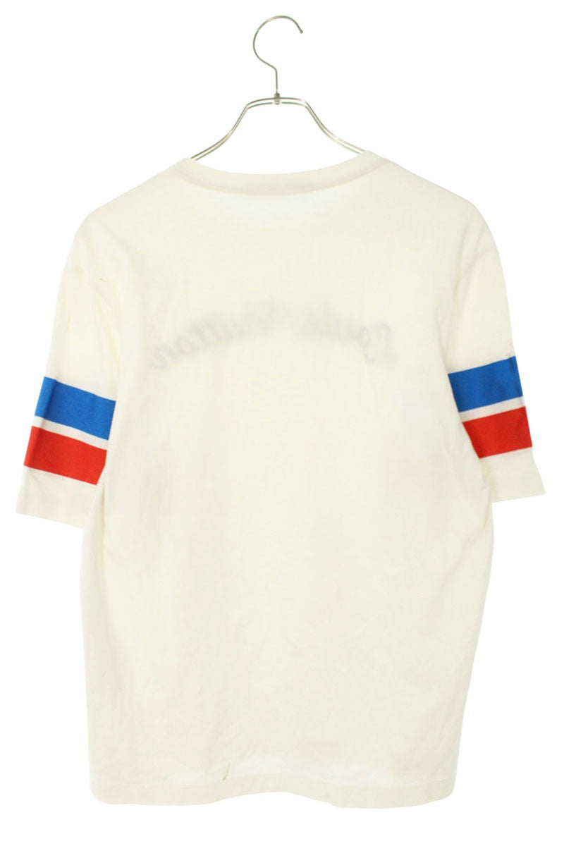 Louis Vuitton 16SS Logo Taping T-Shirt White Size S