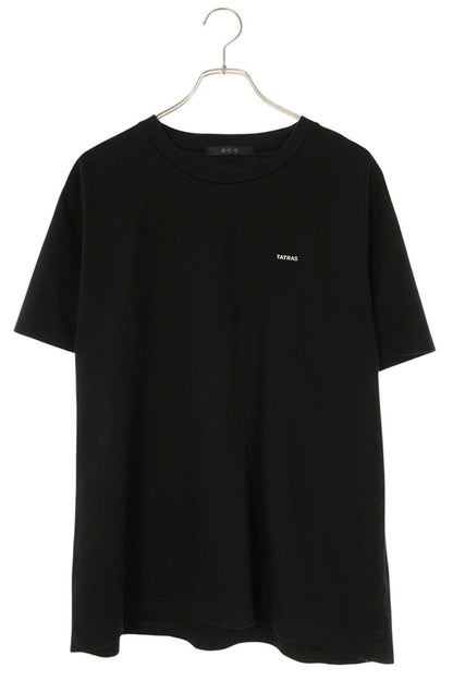 TATRAS 25SS Logo Cotton T-Shirt Black Size L