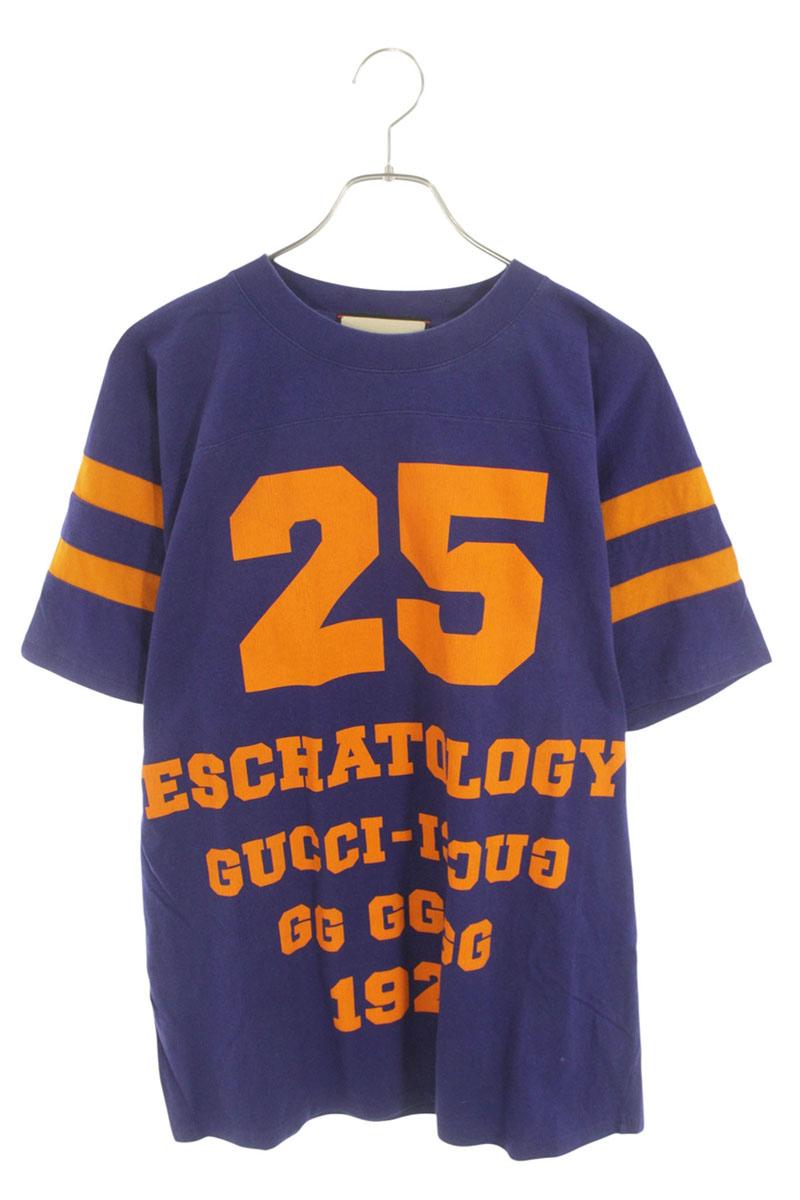 GUCCI Numbering Logo Print T-Shirt Multi Size XS