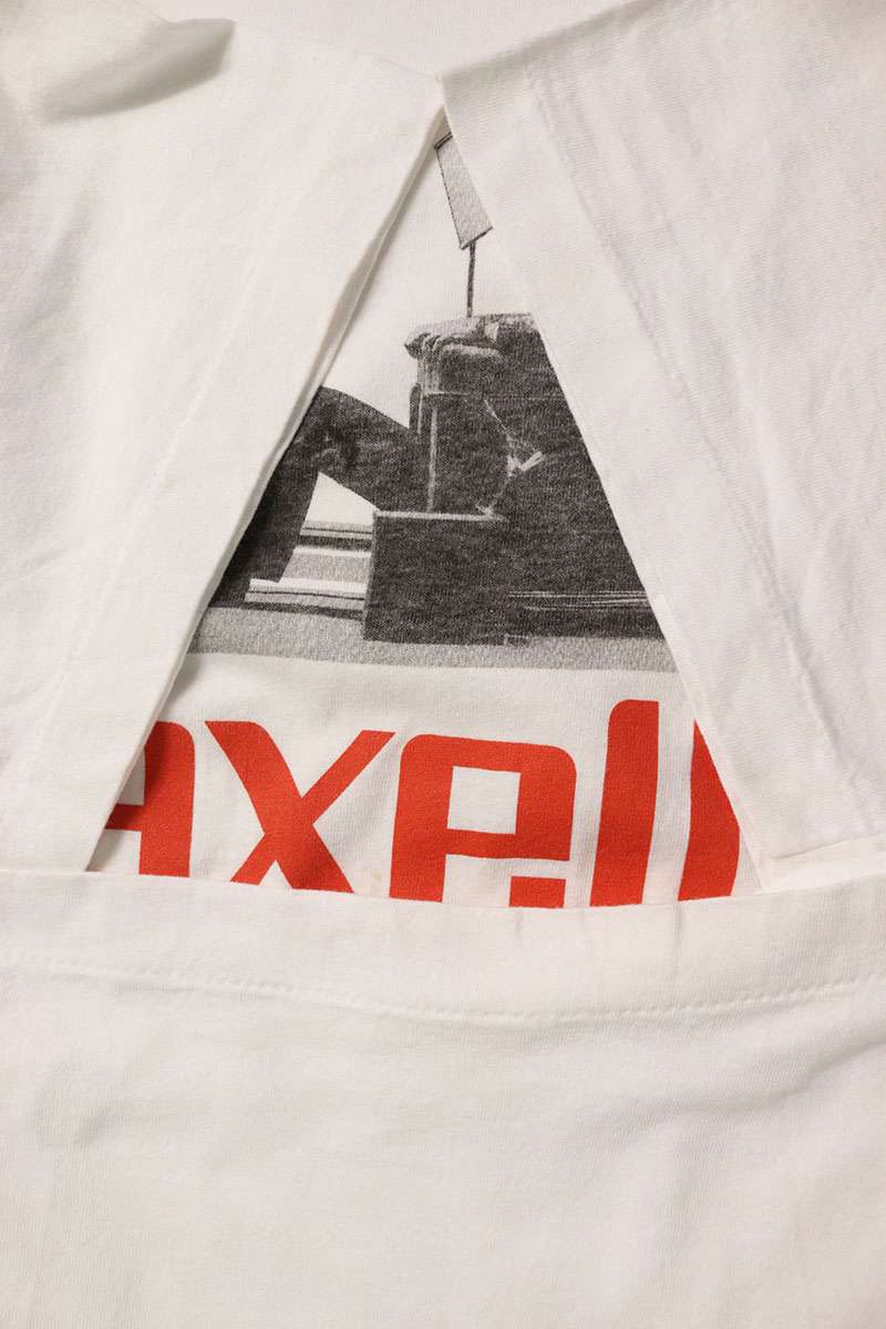 VINTAGE Maxell Print T-Shirt White Size XL
