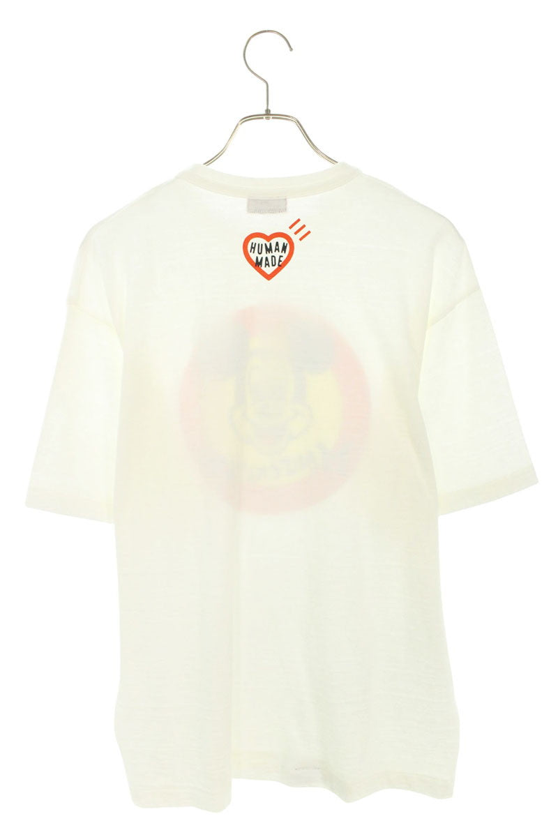 HUMAN MADE Character Print T-Shirt White Size XL