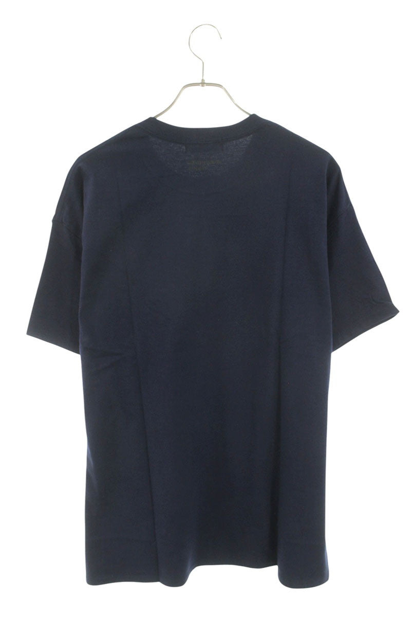 Fragment Design x GOD SELECTION XXX Logo Print T-Shirt Navy Size XL