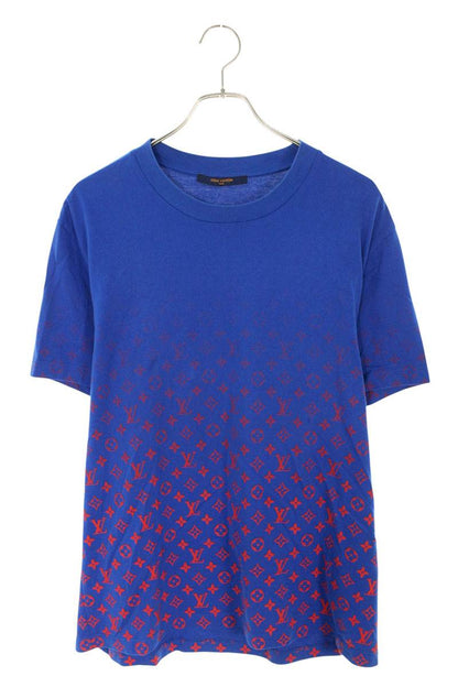 Louis Vuitton Print T-Shirt Blue Size XL