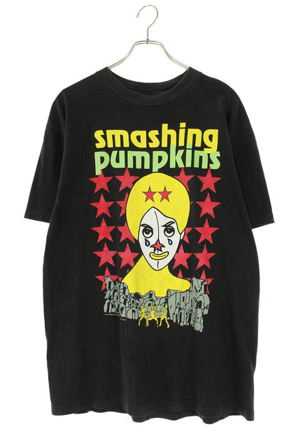 VINTAGE Smashing Pumpkins Crown Print T-Shirt Black Size XL