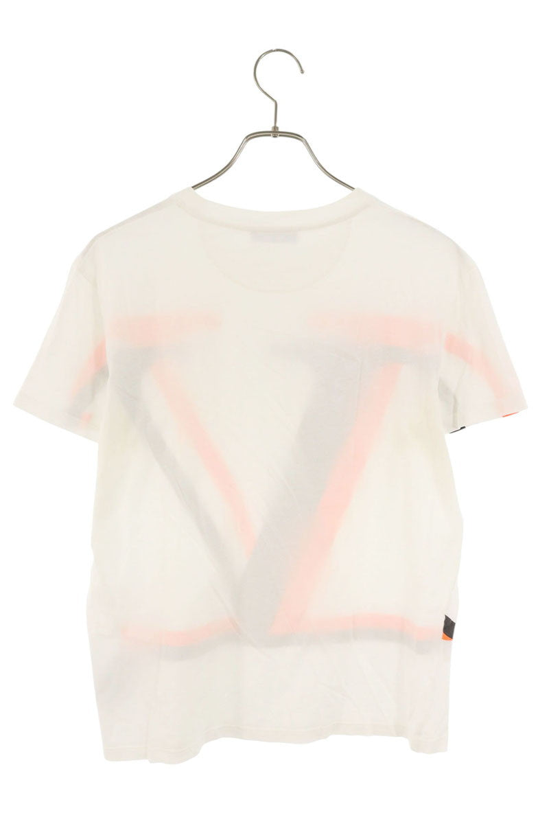 VALENTINO Cotton V-Logo Print T-Shirt Multi Size XS
