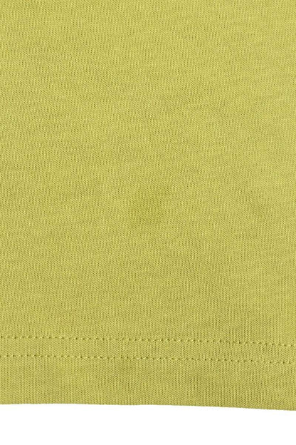AMI 26SS Embroidered T-Shirt White x Green Size XL