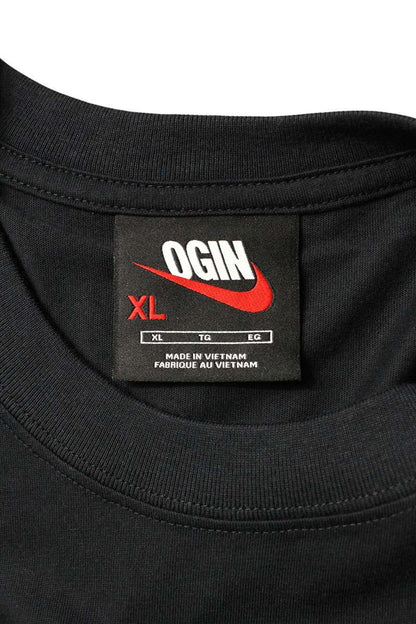 NIKE NIGO Logo Print T-Shirt Black Size XL