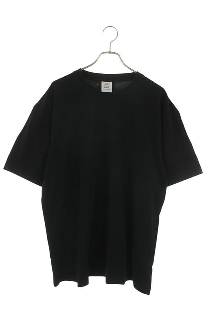 Vetements Back Logo Embroidered T-Shirt Black Size XL