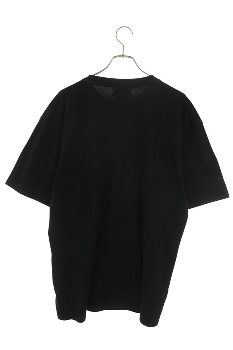Vetements Back Logo Embroidered T-Shirt Black Size XL