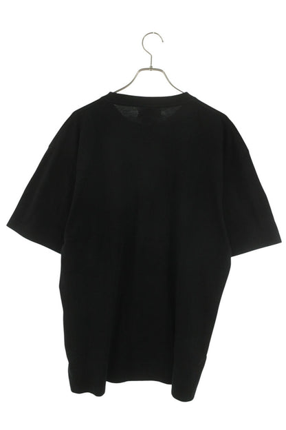 Vetements Back Logo Embroidered T-Shirt Black Size XL