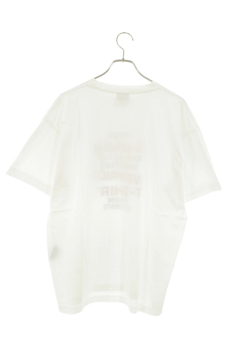 Vetements Print T-Shirt White Size XL