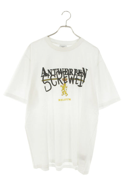Vetements Print T-Shirt White Size XL