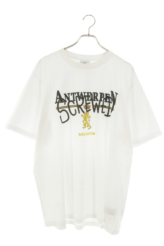 Vetements Print T-Shirt White Size XL