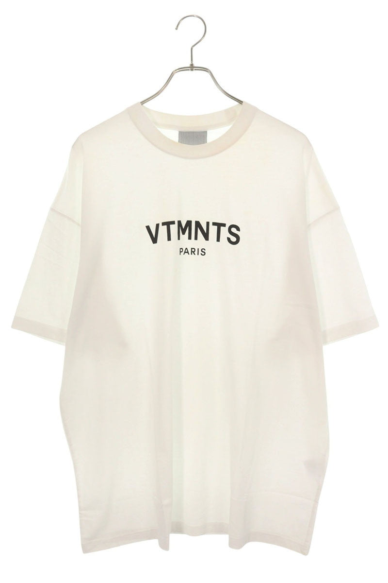 VTMNTS Front Logo T-shirt White Size XL