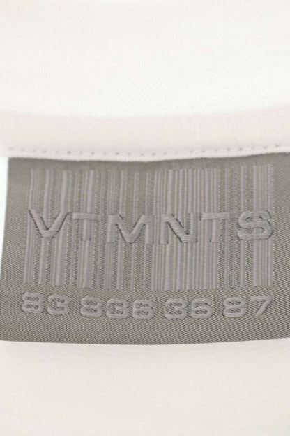 VTMNTS Print Crewneck T-shirt White Size XL