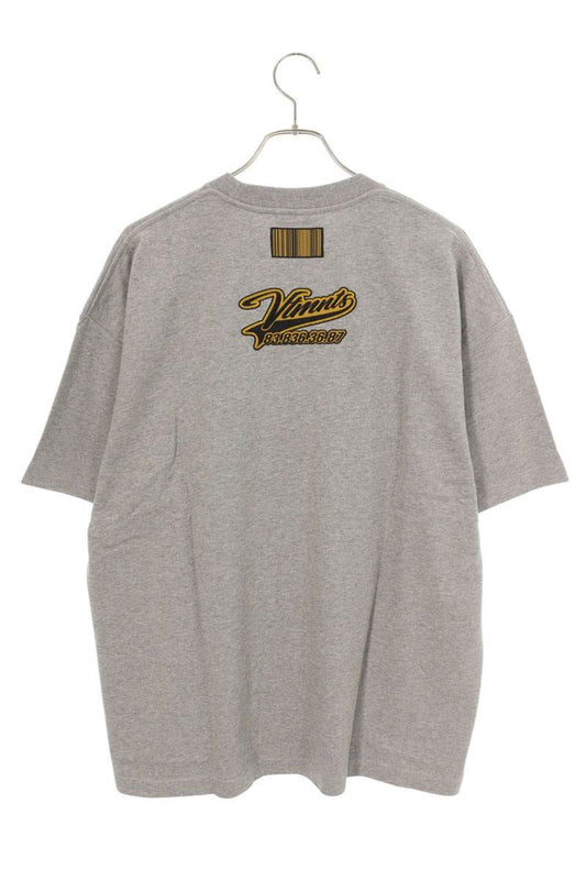 VTMNTS College Logo T-shirt Gray Size L