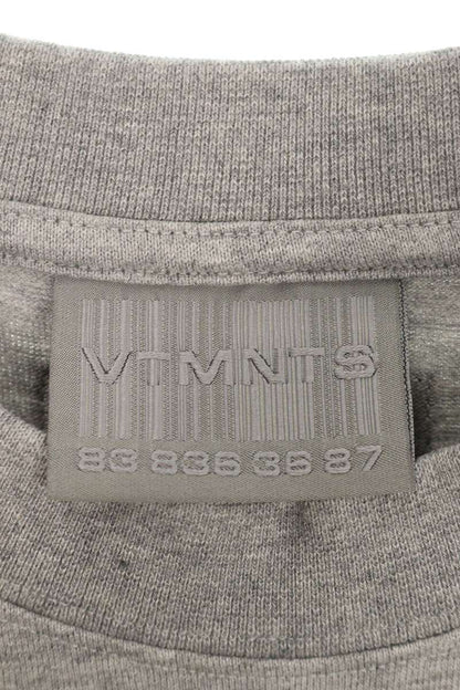 VTMNTS College Logo T-shirt Gray Size L
