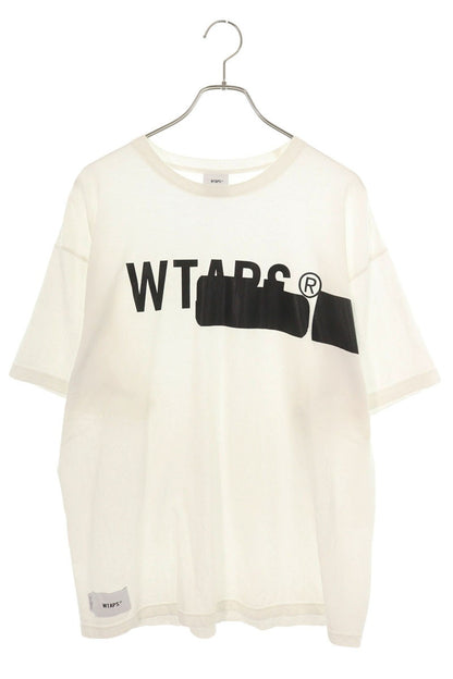 WTAPS Front Print T-Shirt White/Black Size L