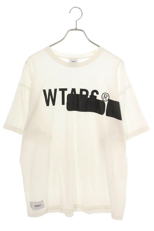 WTAPS Front Print T-Shirt White/Black Size L