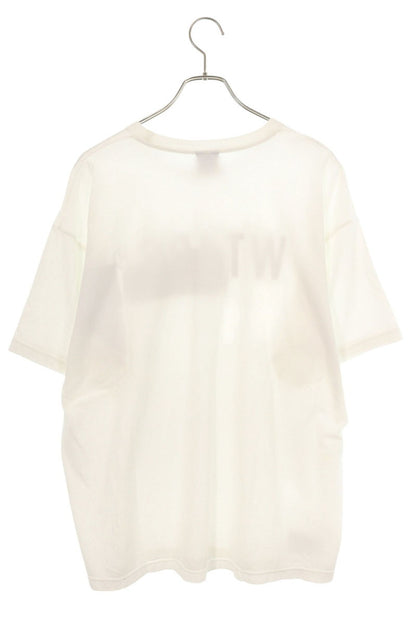 WTAPS Front Print T-Shirt White/Black Size L