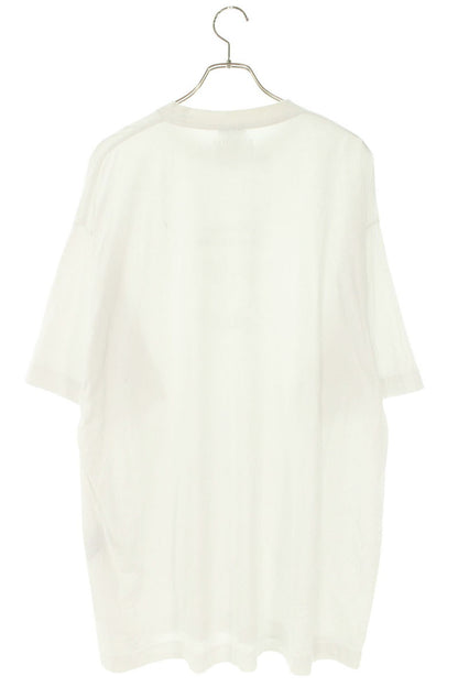 Vetements Front Print Shirt White Size XS