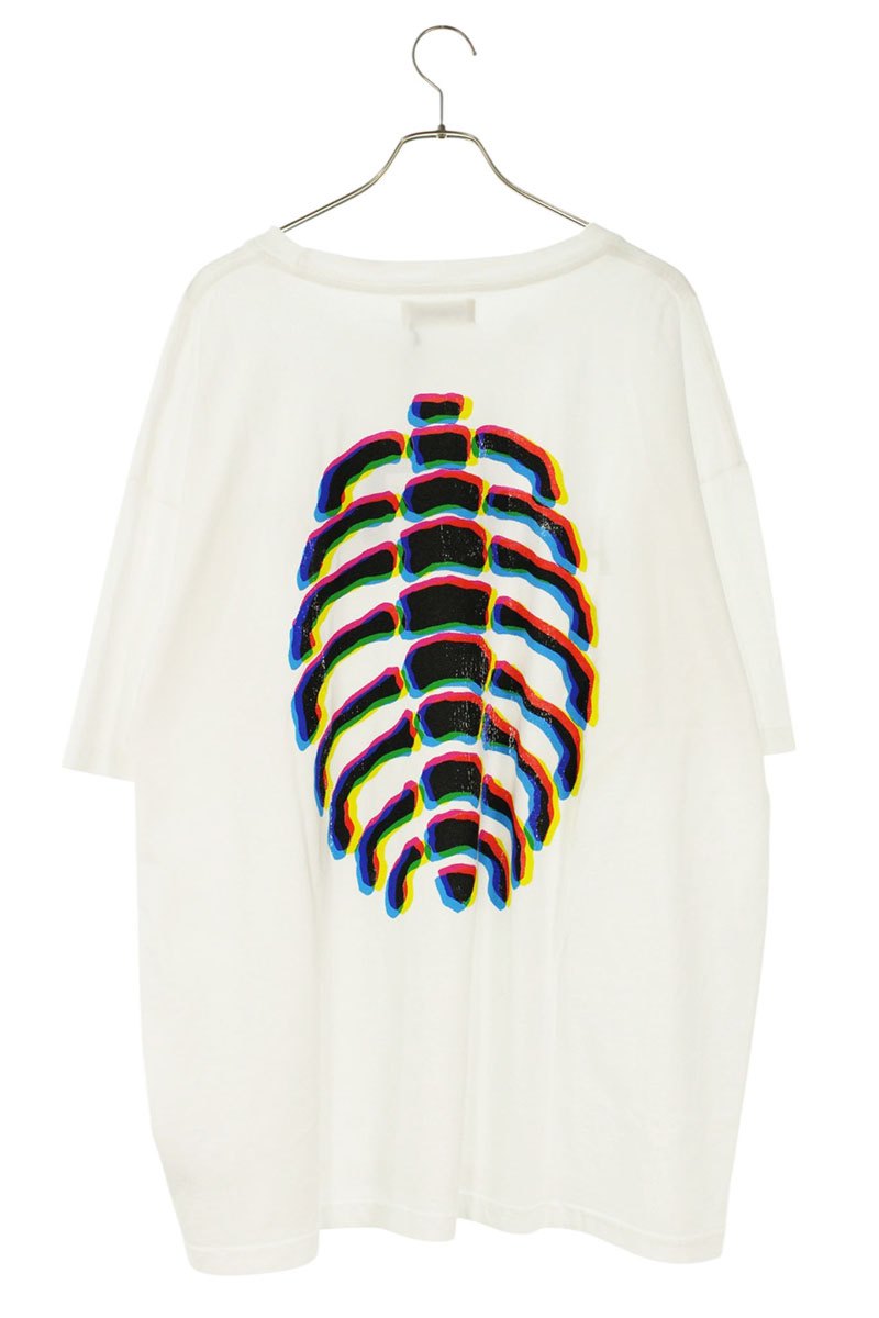 ALCHEMIST Ripped Logo T-shirt White Size XXL