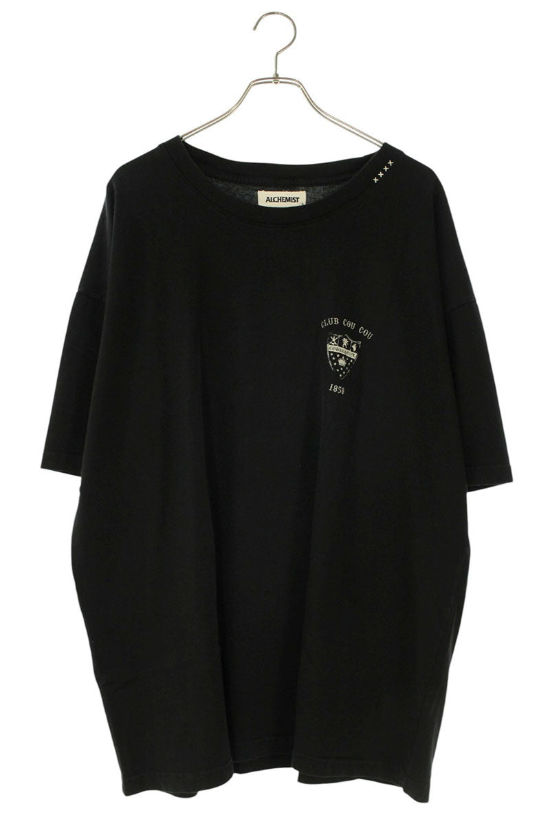 ALCHEMIST Print Design T-shirt Black Size XL