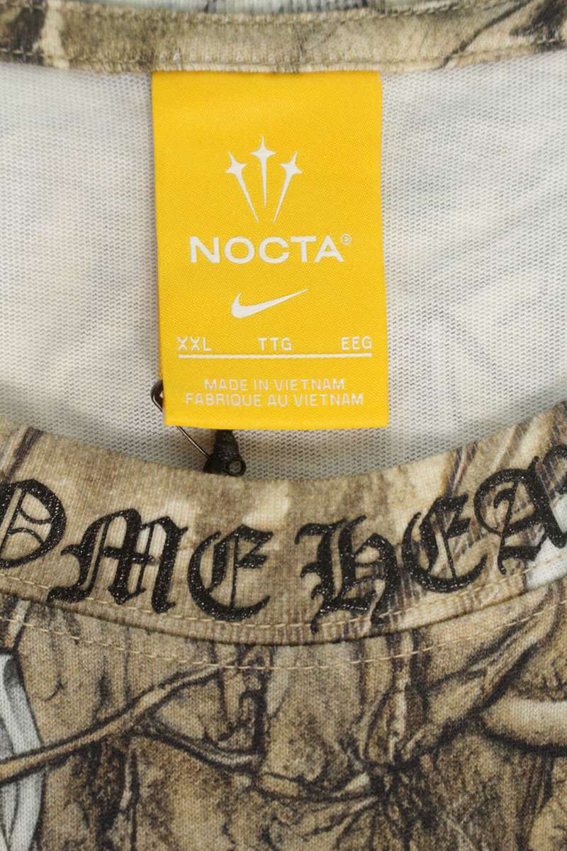 Chrome Hearts NOCTA S S Nike Drake All-Over Print Size XXL