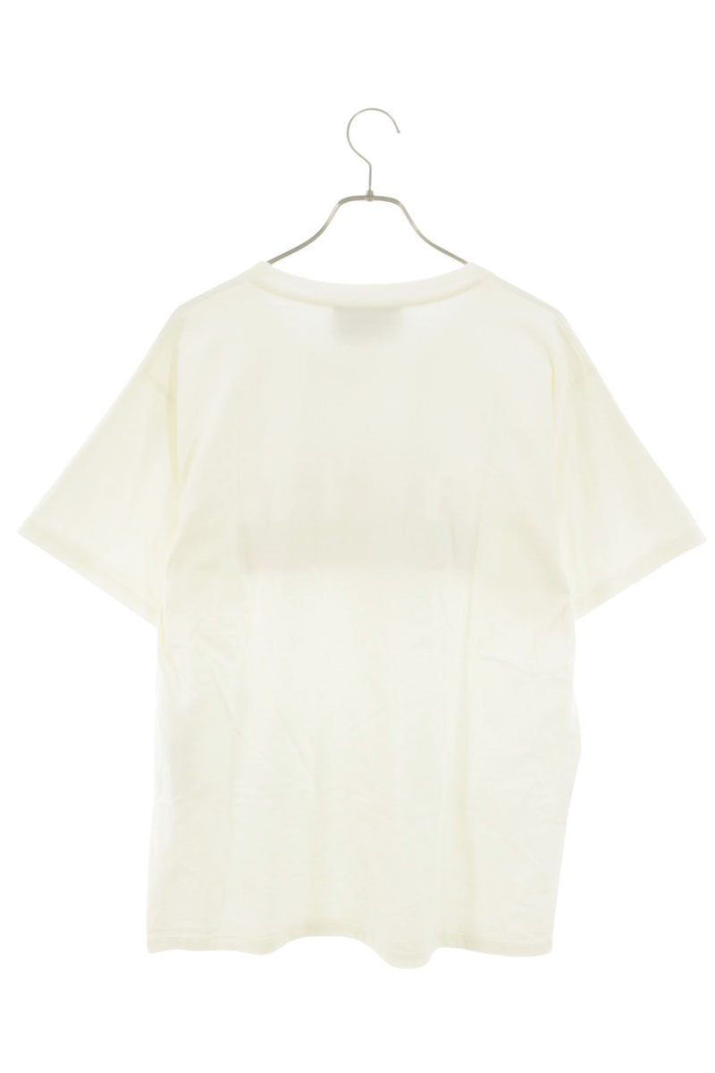 GUCCI 20SS Logo Print T-shirt White Size XS