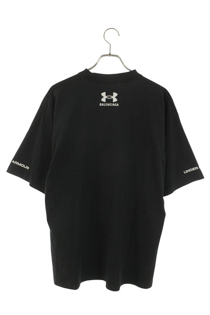 BALENCIAGA x Under Armour Logo Print T-Shirt Black Size XS