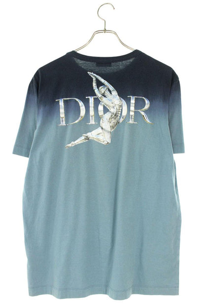 DIOR x Sorayama Sexy Robot Print T-shirt Blue Size XS