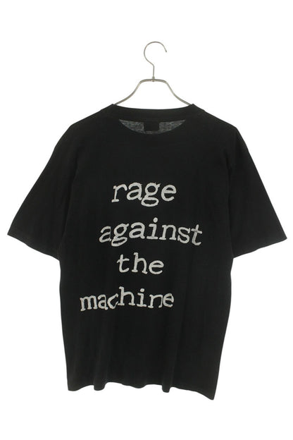 VINTAGE RATM Double Sided Print T-shirt Black Size M