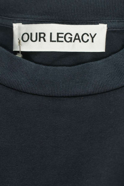 Our Legacy Crewneck T-Shirt Blue Size S