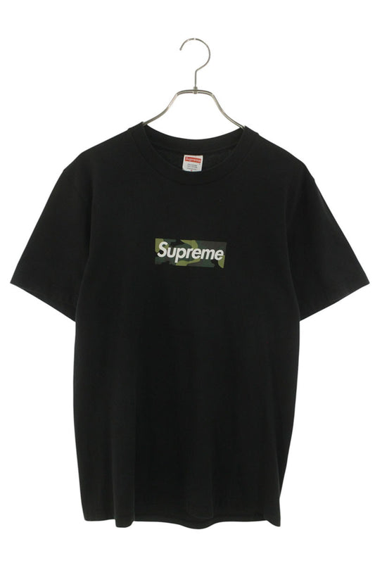 Supreme 23AW Box Logo Tee Print T-Shirt Black x Green Size S