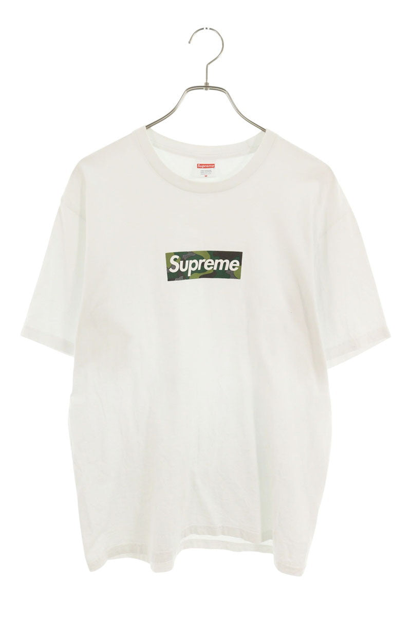 Supreme 23AW Box Logo Tee Print T-Shirt White x Green Size M