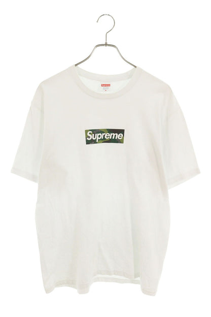 Supreme 23AW Box Logo Tee Print T-Shirt White x Green Size M
