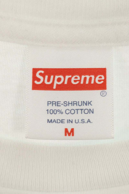 Supreme 23AW Box Logo Tee Print T-Shirt White x Green Size M