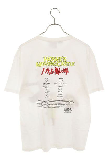 Loewe Print Embroidered T-Shirt White Size S