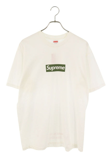 Supreme Berlin BOX Logo TEE T-Shirt White x Green Size M