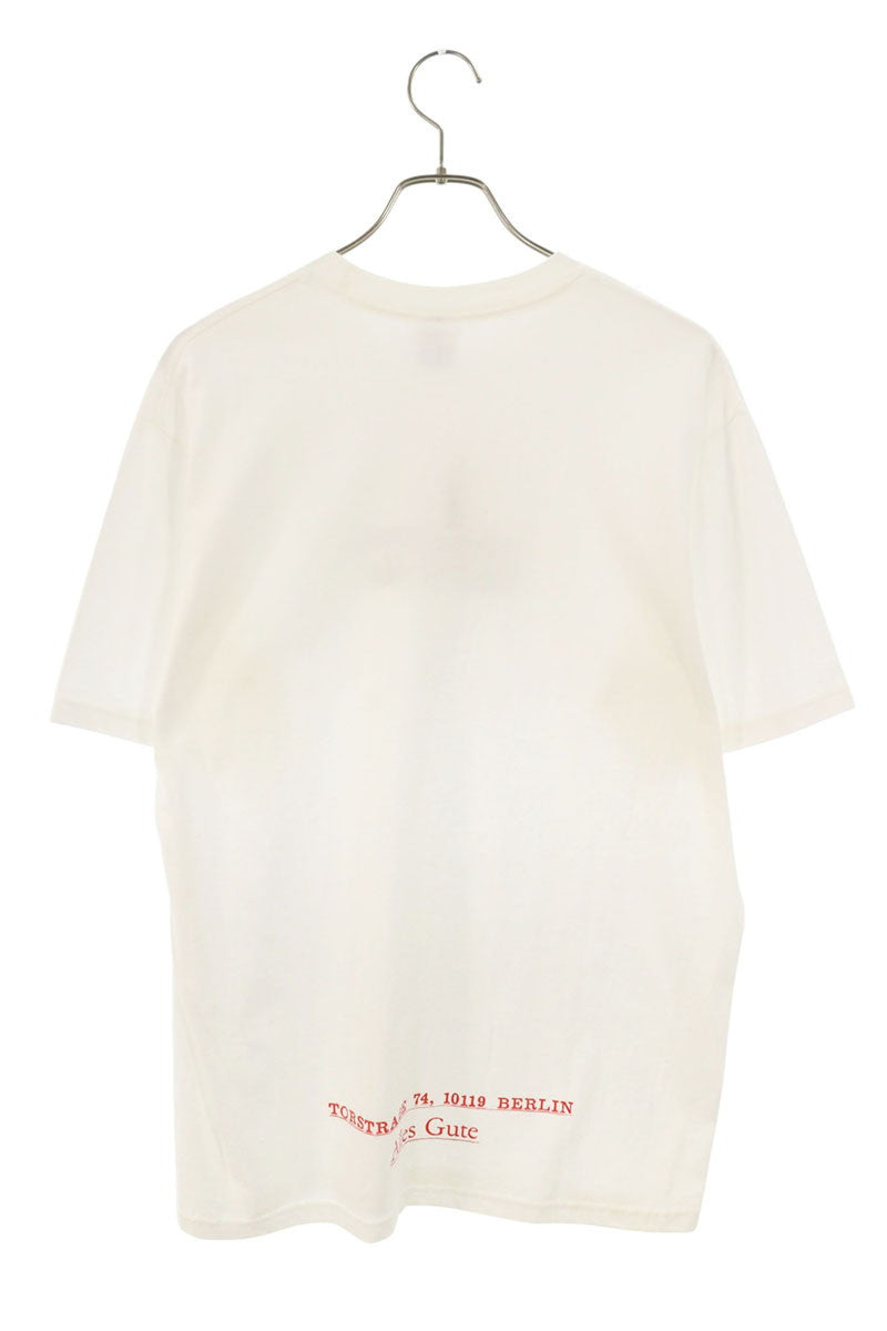 Supreme Berlin BOX Logo TEE T-Shirt White x Green Size M