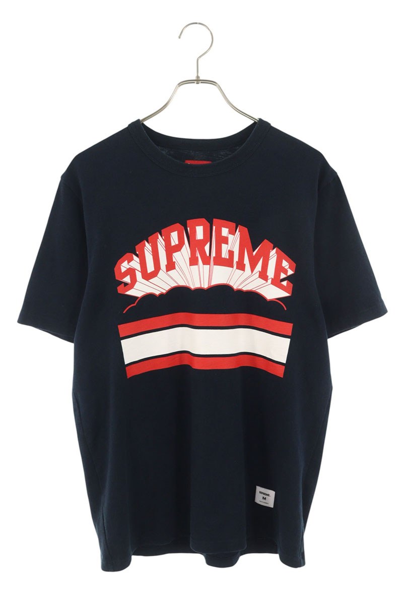 Supreme CLOUD ARC TEE Logo T-Shirt Blue Size M