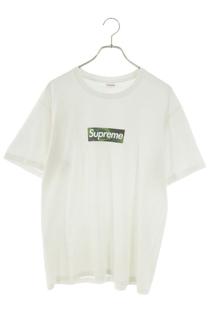 SUPREME 23AW Box Logo Tee White/Green Size M