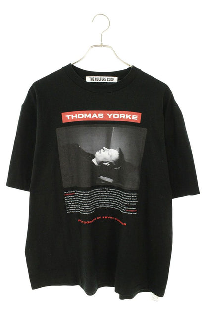 the culture code RADIO HEAD Thom Yorke Print T Black Size L