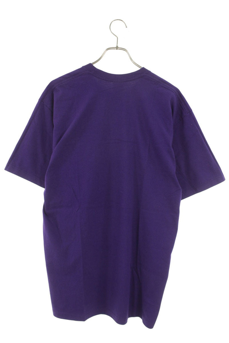 Supreme Box Logo Tee Camo T-Shirt Purple Size L