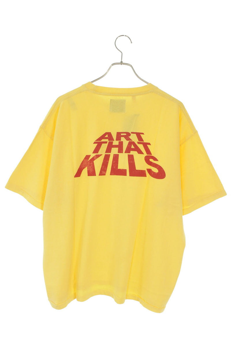 GALLERY DEPT Art That Kills Tee Yellow Size XL